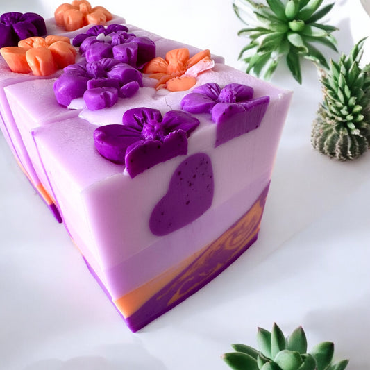 Violet & Tangerine Twist Soap Bar